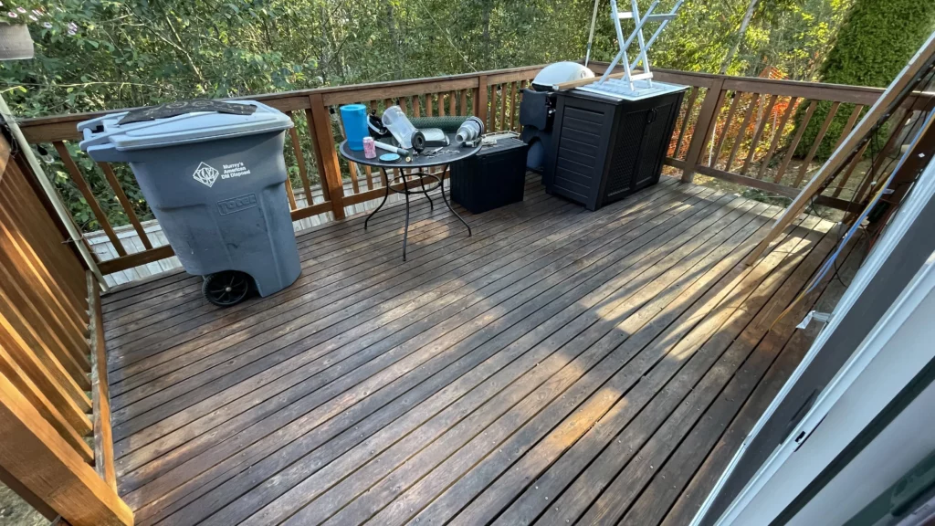 Finished Deck (High View)