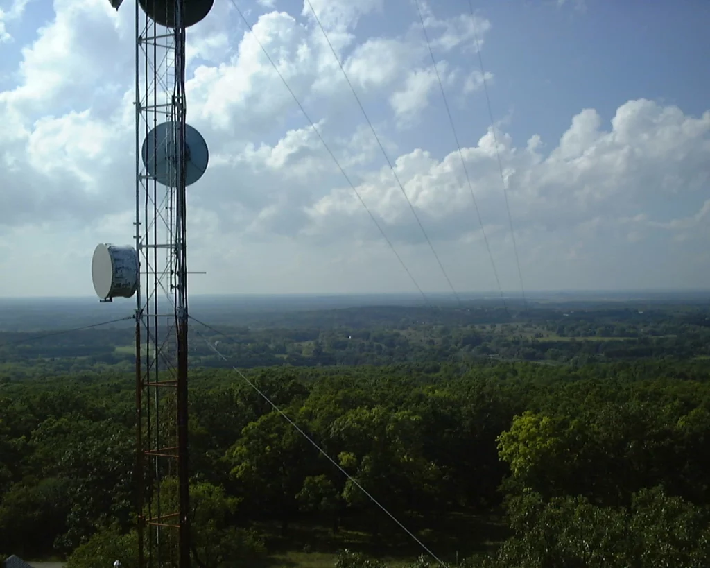 Microwave Radio Tower