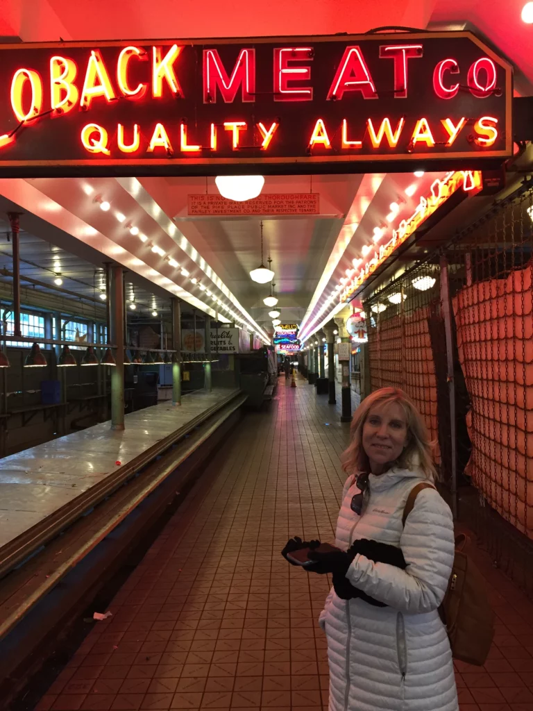 Sheryl at Pike Market Seattle WA