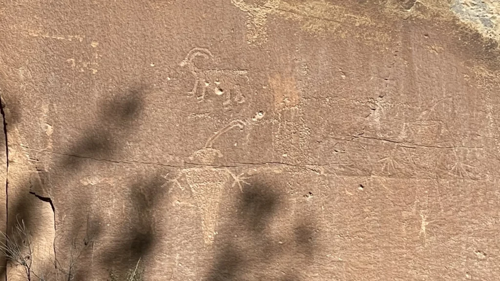 Petroglyphs Capitol Reef National Park Utah