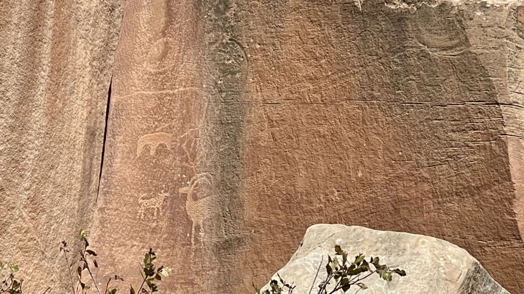 Petroglyphs Capitol Reef National Park Utah