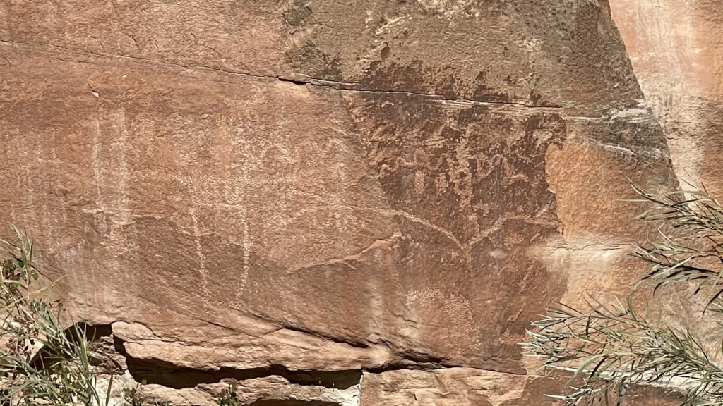 Petroglyphs Capitol Reef National Park Utah