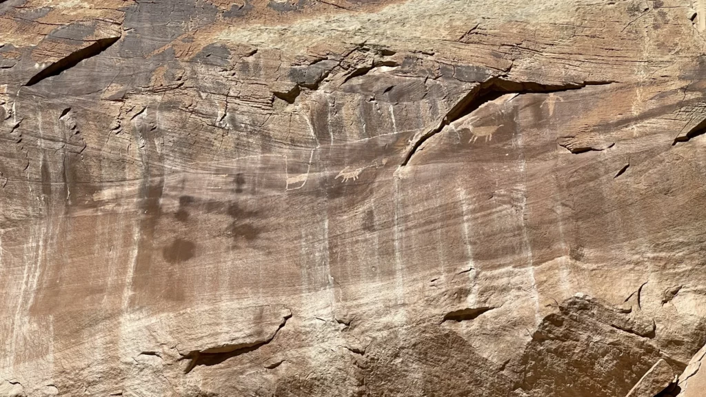 Petroglyphs Capitol Reef National Park Utah