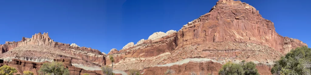 Panorama Capitol Reef National Park Utah