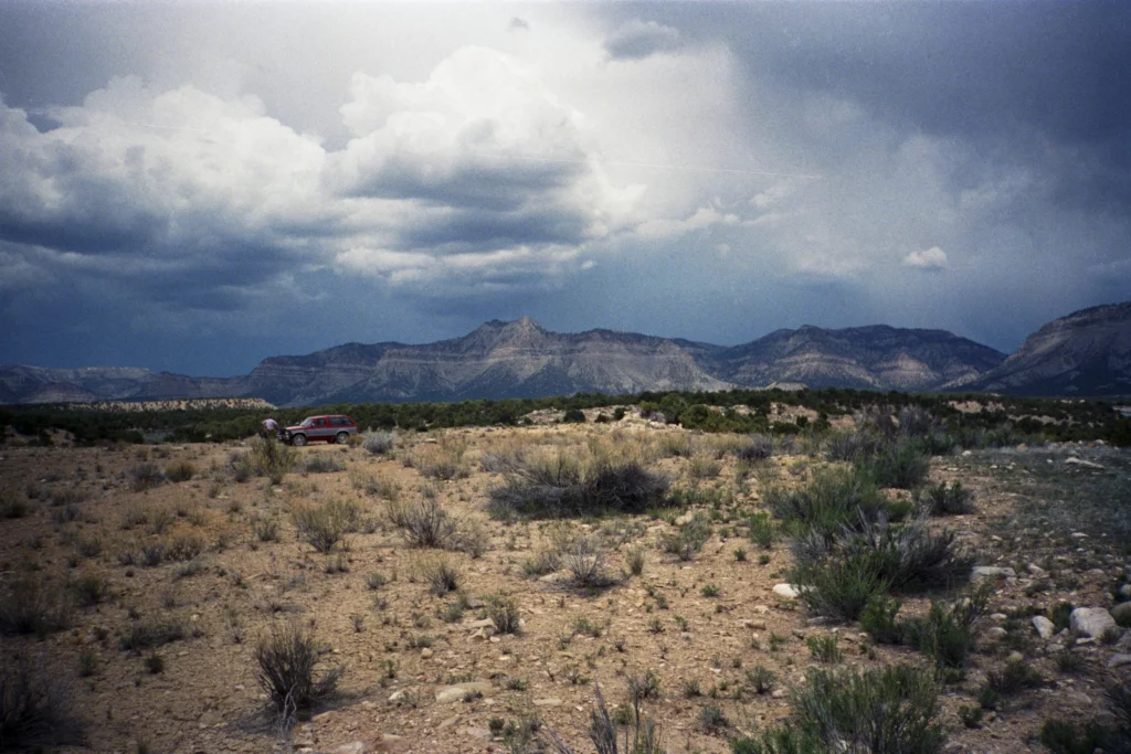 Clouds Forming in Nine Mile Canyon Utah