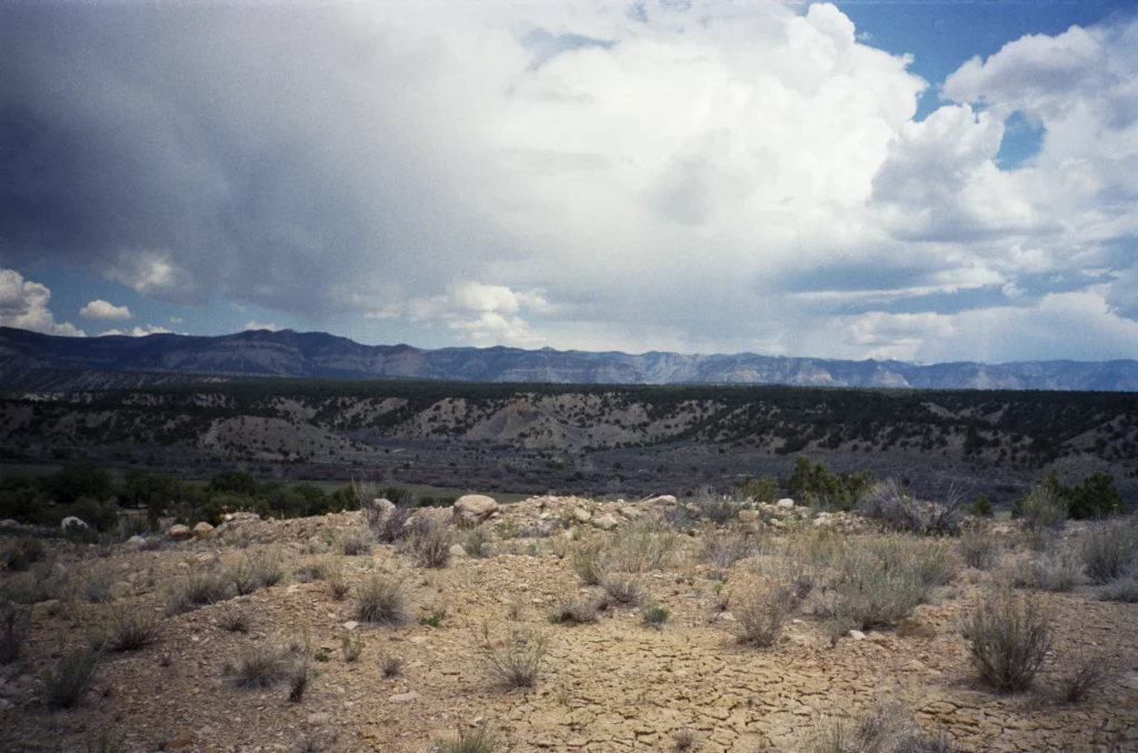 Clouds Forming in Nine Mile Canyon Utah