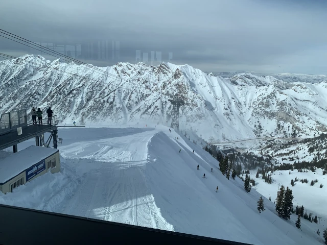 At the top of Snowbird (3353 m)