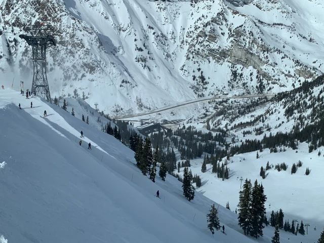 At the top of Snowbird (3353 m)