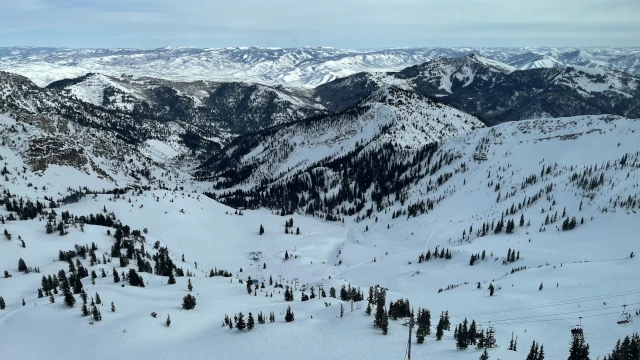 At the top of Snowbird (3353 m)